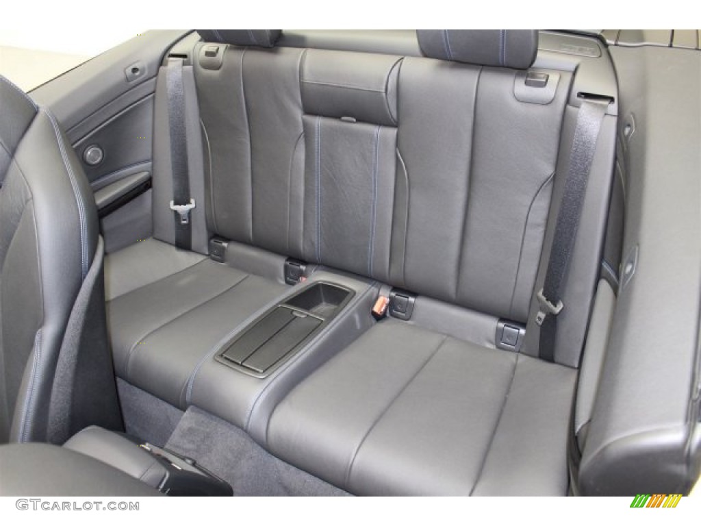 2015 BMW 4 Series 435i Convertible Rear Seat Photos