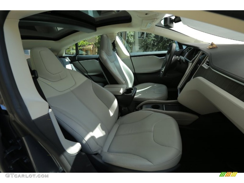 2013 Model S  - Grey Metallic / Grey photo #6