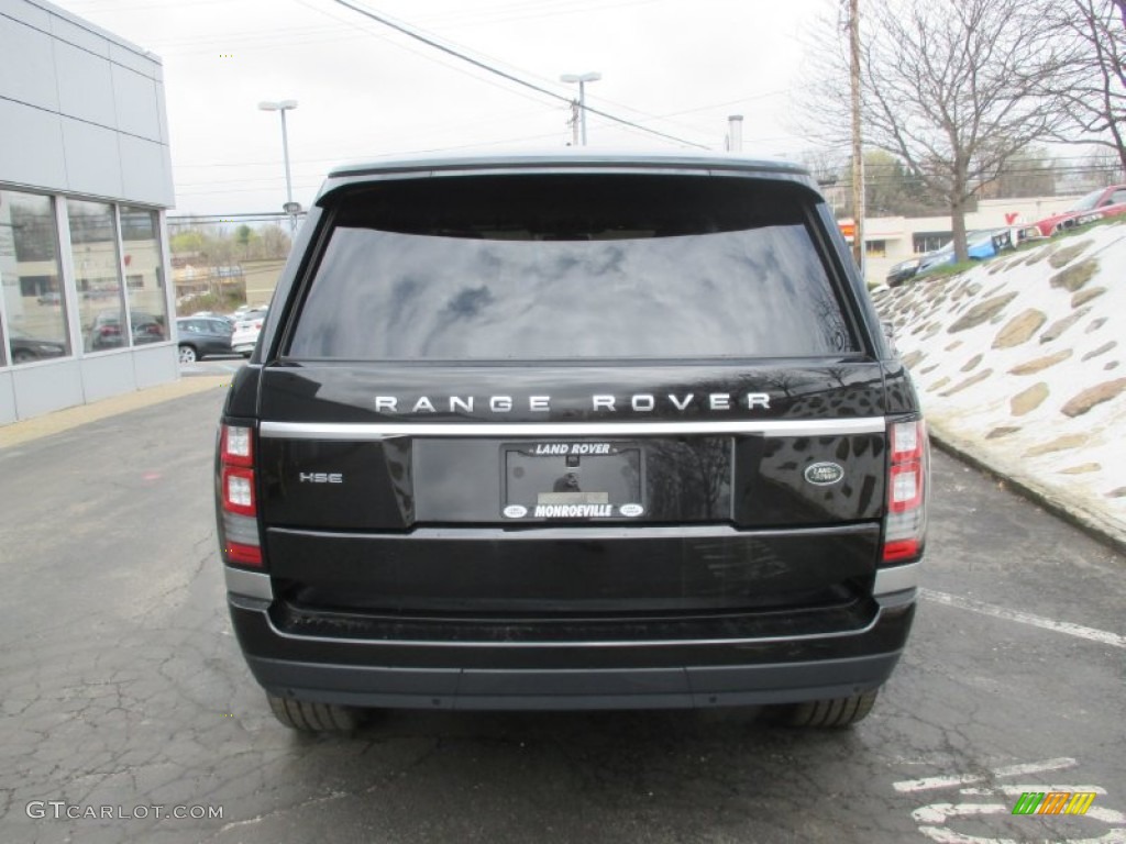 2014 Range Rover HSE - Santorini Black Metallic / Ebony/Ebony photo #5