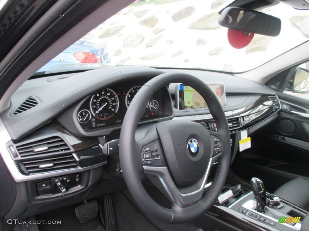 2015 BMW X5 xDrive50i Black Dashboard Photo #103233184