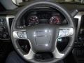 2015 GMC Sierra 1500 Jet Black Interior Steering Wheel Photo