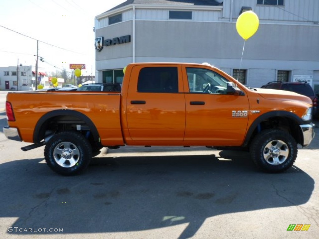 Omaha Orange 2015 Ram 2500 Powerwagon Tradesman Crew Cab 4x4 Exterior Photo #103234687