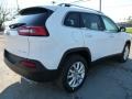 2015 Bright White Jeep Cherokee Limited 4x4  photo #6