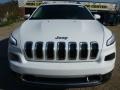 2015 Bright White Jeep Cherokee Limited 4x4  photo #10