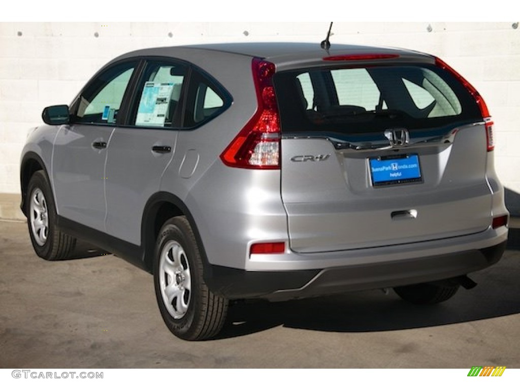 2015 CR-V LX - Alabaster Silver Metallic / Gray photo #2