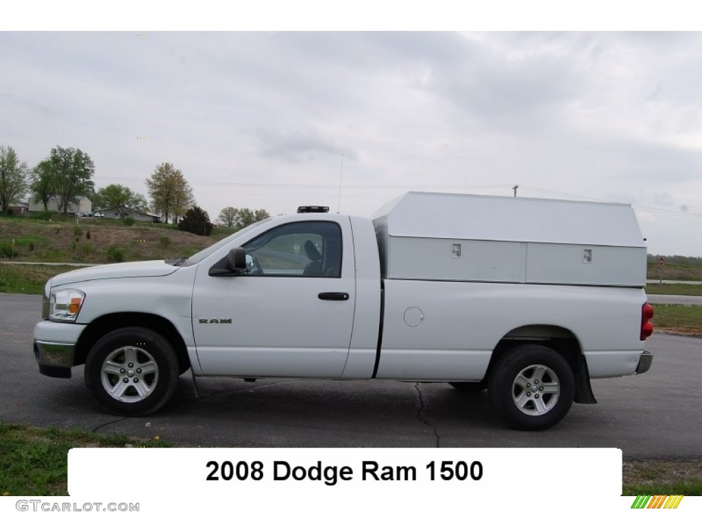 Bright White Dodge Ram 1500