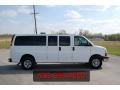 Summit White - Express 3500 Passenger Extended LT Photo No. 2