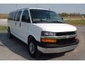 Summit White - Express 3500 Passenger Extended LT Photo No. 6