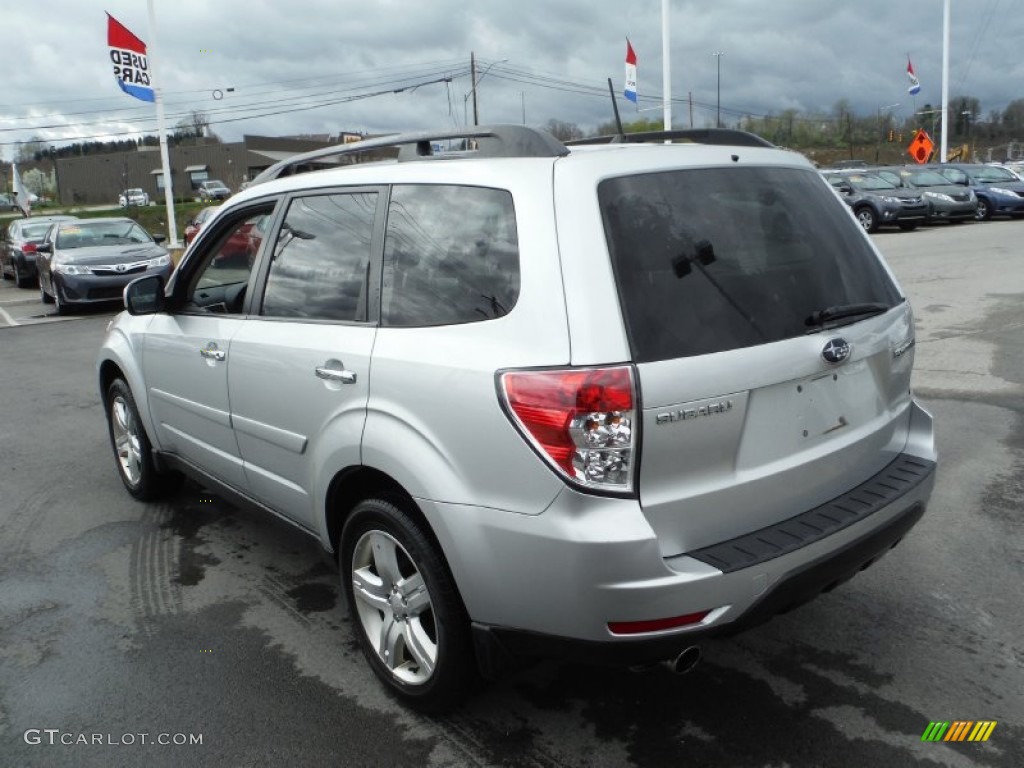 2009 Forester 2.5 X Limited - Spark Silver Metallic / Black photo #8