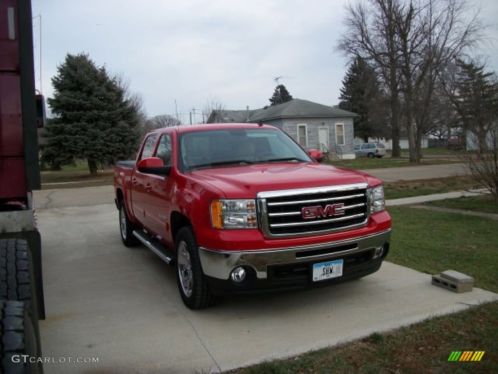 Fire Red GMC Sierra 1500