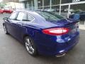 Deep Impact Blue Metallic - Fusion Titanium AWD Photo No. 9