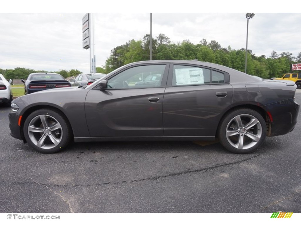 Granite Crystal Metallic 2015 Dodge Charger SXT Exterior Photo #103244285