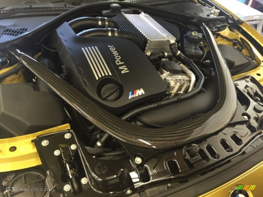 2015 M4 Coupe - Austin Yellow Metallic / Black photo #5