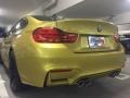 2015 Austin Yellow Metallic BMW M4 Coupe  photo #7