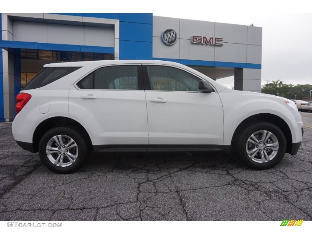 Summit White 2015 Chevrolet Equinox LS Exterior Photo #103244558