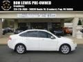 White Suede - Focus SEL Sedan Photo No. 1