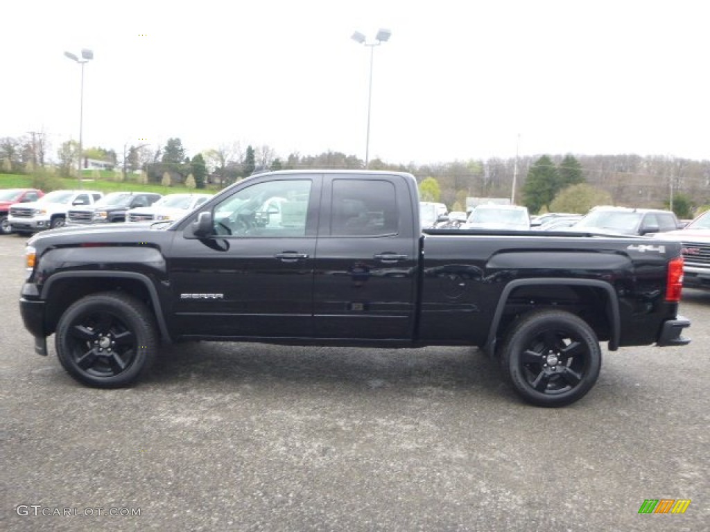 Onyx Black 2015 GMC Sierra 1500 Double Cab 4x4 Exterior Photo #103246982