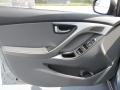 Gray 2016 Hyundai Elantra Limited Door Panel