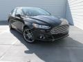 2015 Tuxedo Black Metallic Ford Fusion Titanium  photo #1