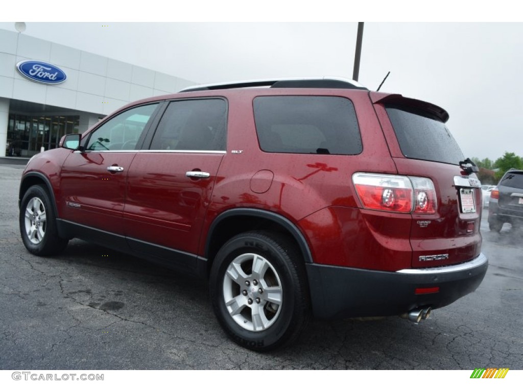 2007 Acadia SLT - Red Jewel Tintcoat / Titanium photo #5