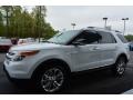 2015 Oxford White Ford Explorer XLT  photo #3