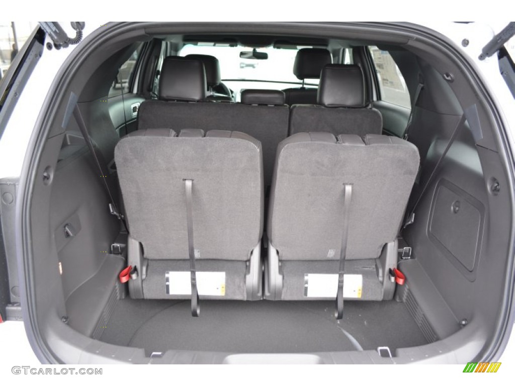 2015 Explorer XLT - Oxford White / Charcoal Black photo #11