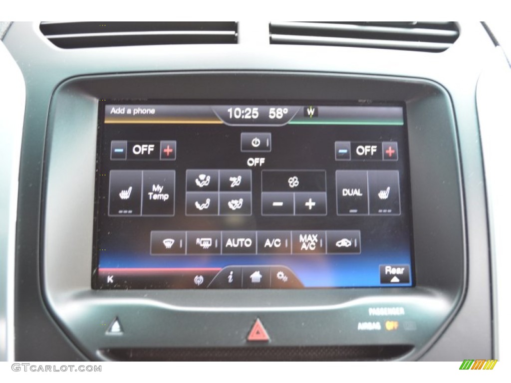2015 Explorer XLT - Oxford White / Charcoal Black photo #14