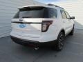2015 White Platinum Ford Explorer Sport 4WD  photo #4