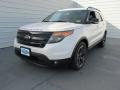 2015 White Platinum Ford Explorer Sport 4WD  photo #7