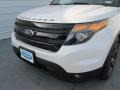 2015 White Platinum Ford Explorer Sport 4WD  photo #10