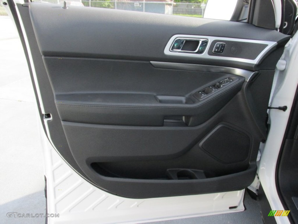 2015 Explorer Sport 4WD - White Platinum / Sport Charcoal Black photo #24
