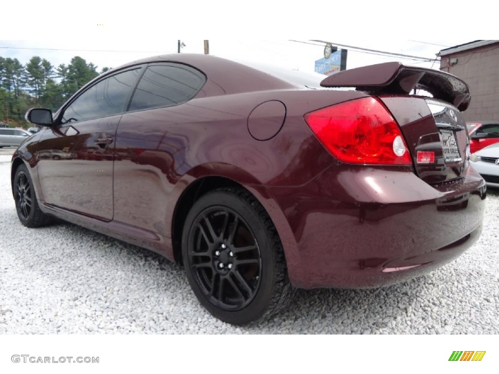 2007 tC  - Black Cherry Pearl / Dark Charcoal photo #4