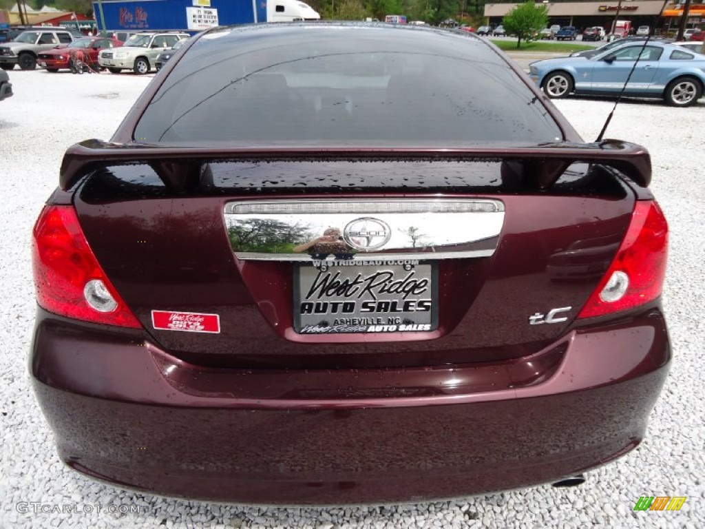 2007 tC  - Black Cherry Pearl / Dark Charcoal photo #5