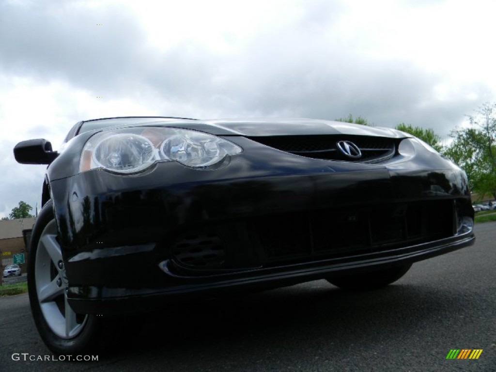 2002 RSX Type S Sports Coupe - Nighthawk Black Pearl / Ebony Black photo #1