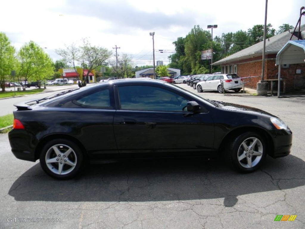 2002 RSX Type S Sports Coupe - Nighthawk Black Pearl / Ebony Black photo #11