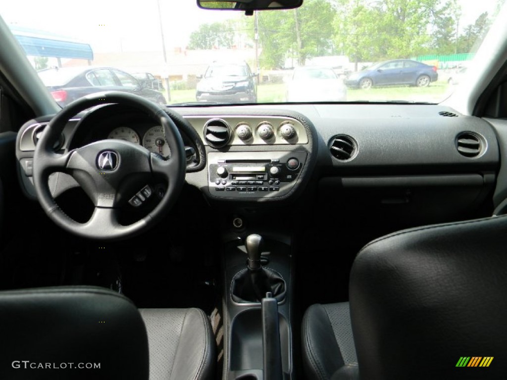 2002 RSX Type S Sports Coupe - Nighthawk Black Pearl / Ebony Black photo #13