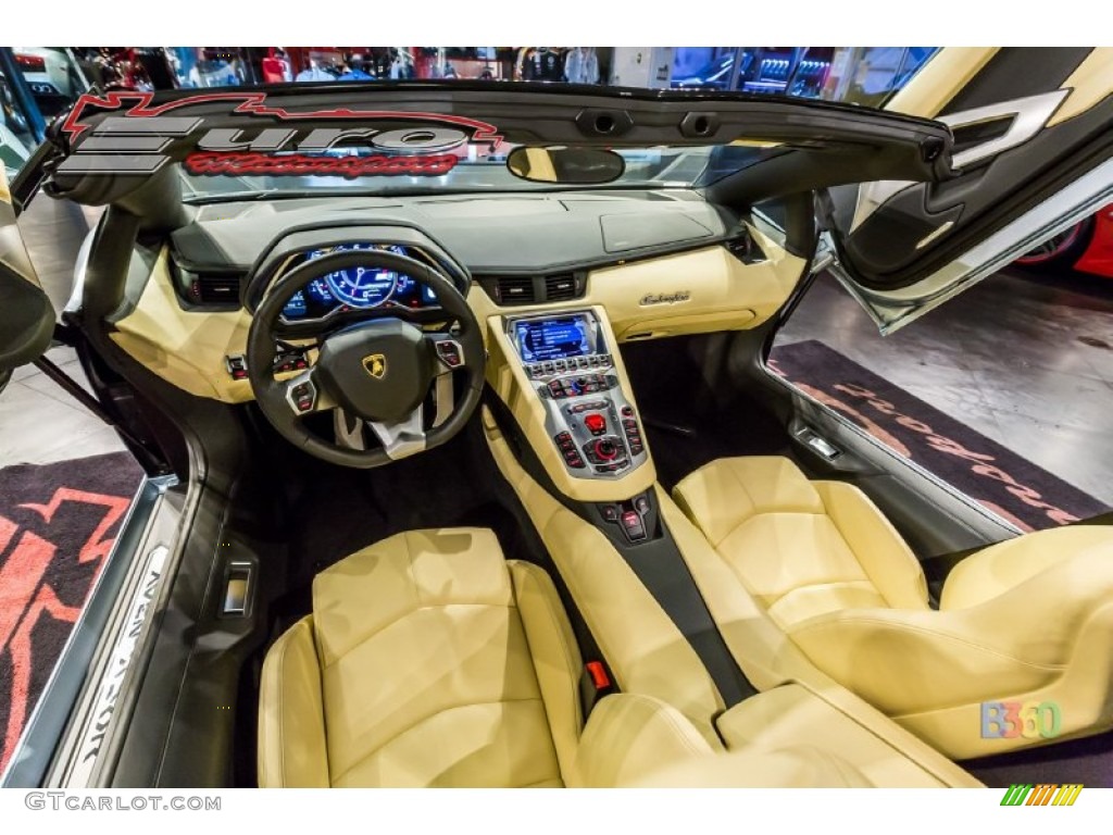 2013 Aventador LP 700-4 Roadster - Azzuro Thetis Metallic (Blue Silver Metallic) / Sabbia Nefertem photo #57