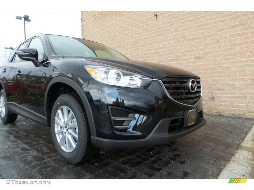 2016 CX-5 Sport AWD - Jet Black Mica / Black photo #1