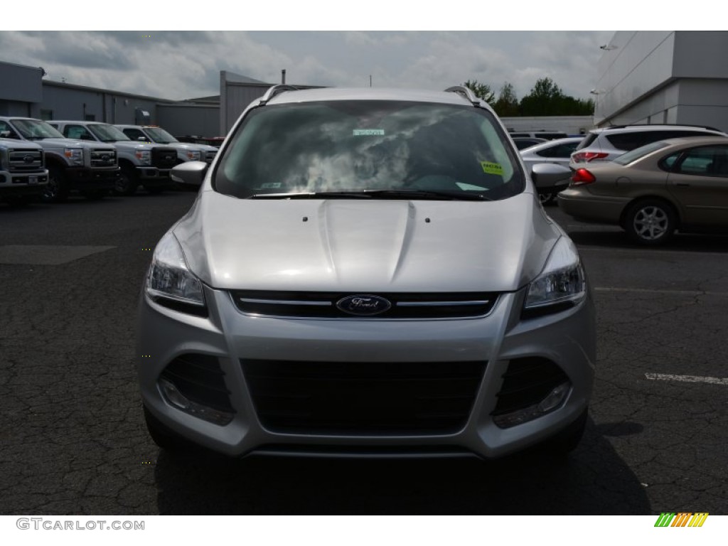 2015 Escape Titanium - Ingot Silver Metallic / Charcoal Black photo #4