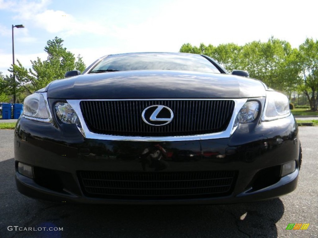 2008 GS 460 - Black Sapphire Pearl / Black photo #4