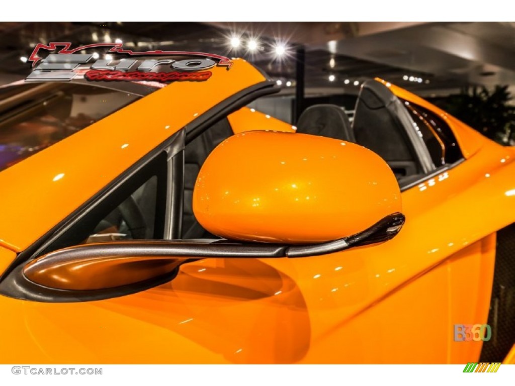 2015 650S Spyder - McLaren Orange / Carbon Black photo #43