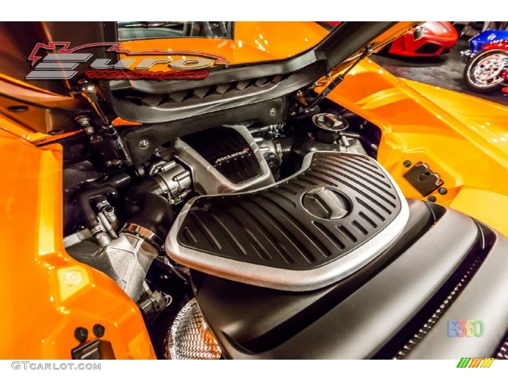 2015 McLaren 650S Spyder 3.8 Liter Twin-Turbo DOHC 32-Valve VVT V8 Engine Photo #103261448