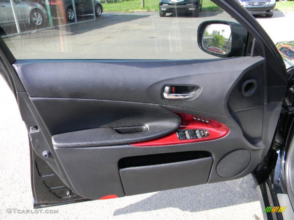 2008 GS 460 - Black Sapphire Pearl / Black photo #18