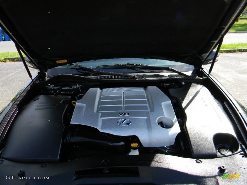 2008 GS 460 - Black Sapphire Pearl / Black photo #25