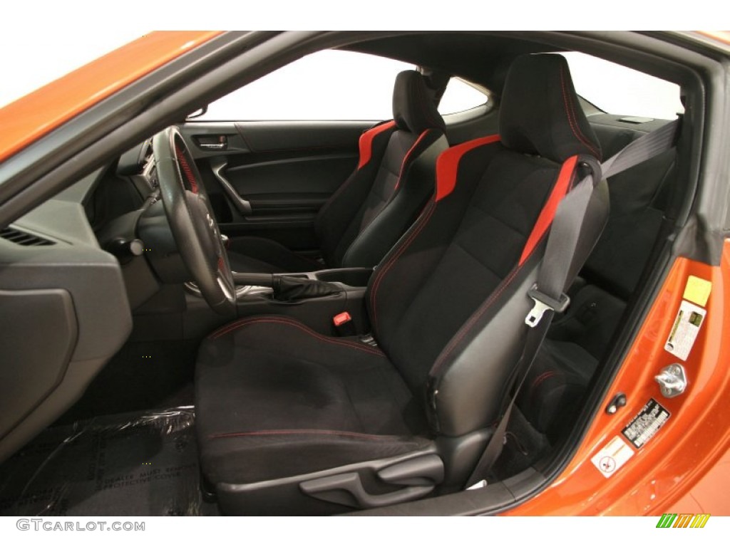 2013 FR-S Sport Coupe - Hot Lava Orange / Black/Red Accents photo #5