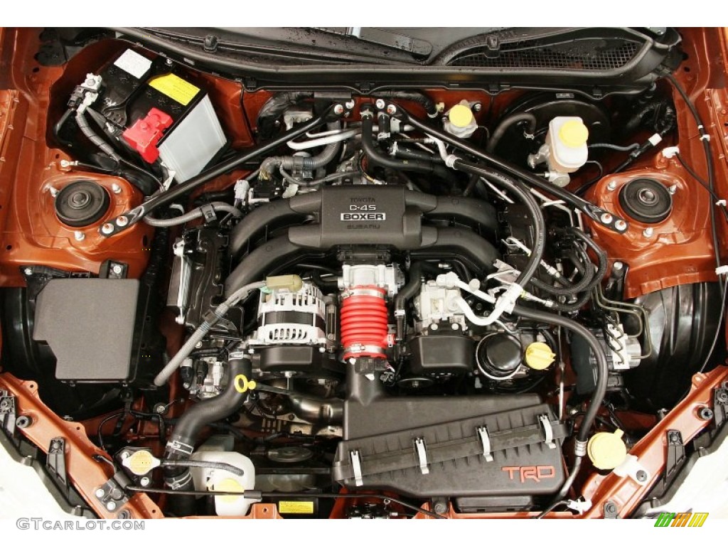 2013 Scion FR-S Sport Coupe 2.0 Liter DOHC 16-Valve VVT D-4S Flat 4 Cylinder Engine Photo #103263560