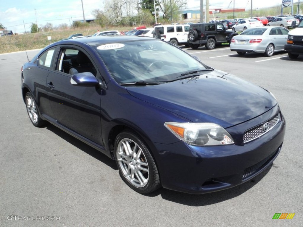 2007 tC  - Nautical Blue Metallic / Dark Charcoal photo #5