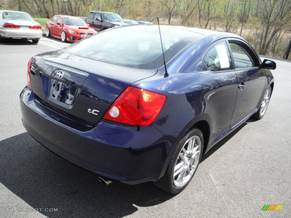 2007 tC  - Nautical Blue Metallic / Dark Charcoal photo #7