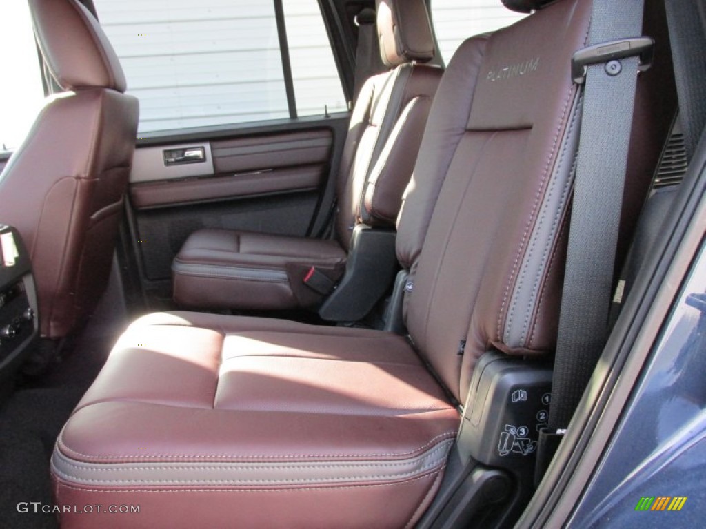 2015 Ford Expedition Platinum Rear Seat Photo #103265219