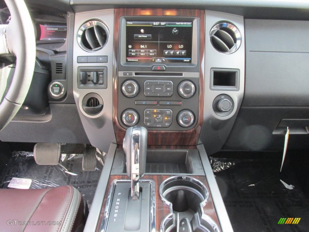2015 Expedition Platinum - Blue Jeans Metallic / Platinum Brunello photo #32